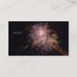 Cartes de visite de coutume de feux