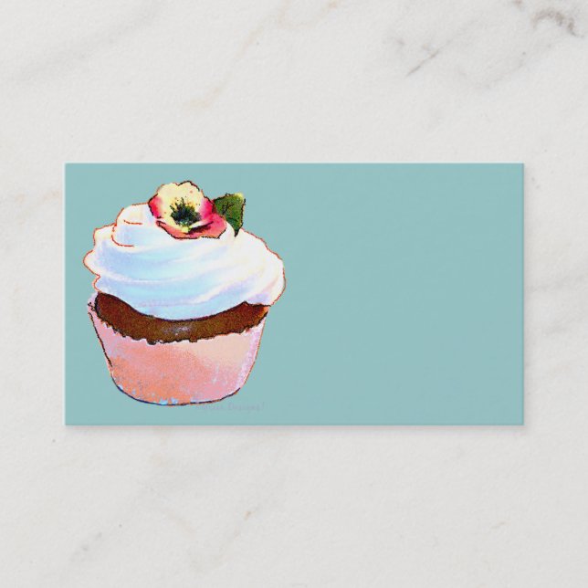 Cartes de visite de Cupcake (Devant)