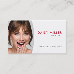 Cartes de visite de Dental Slogans