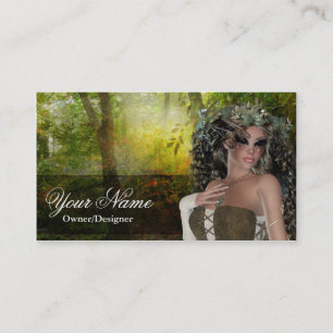 Cartes de visite de femme de brune de daine