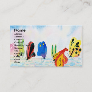 Cartes de visite de Flutterbies