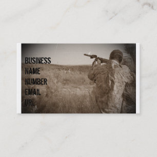 Cartes de visite de fusil de chasse