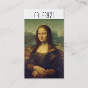 Cartes de visite de galerie d'art