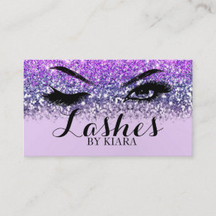 Cartes de visite de Glam à Parties scintillant vi