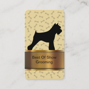 Cartes de visite de Grooming