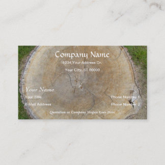 Cartes de visite de jardin de pelouse de paysage