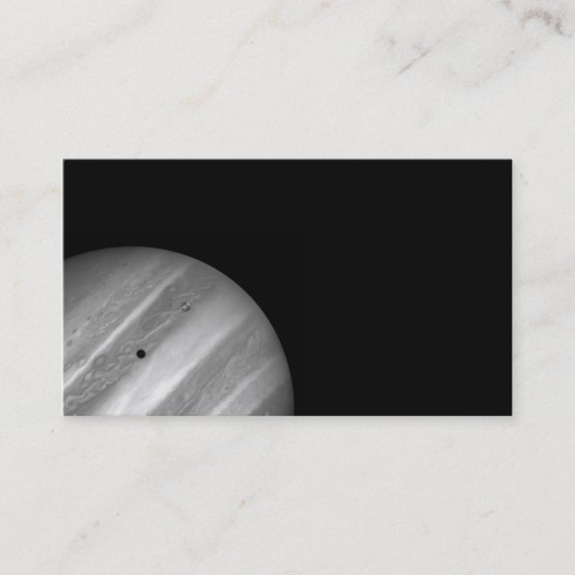 Cartes de visite de Jupiter de planète (Devant)