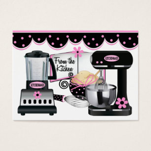 Cartes De Visite De la boîte de réception de cadeaux de cuisine par