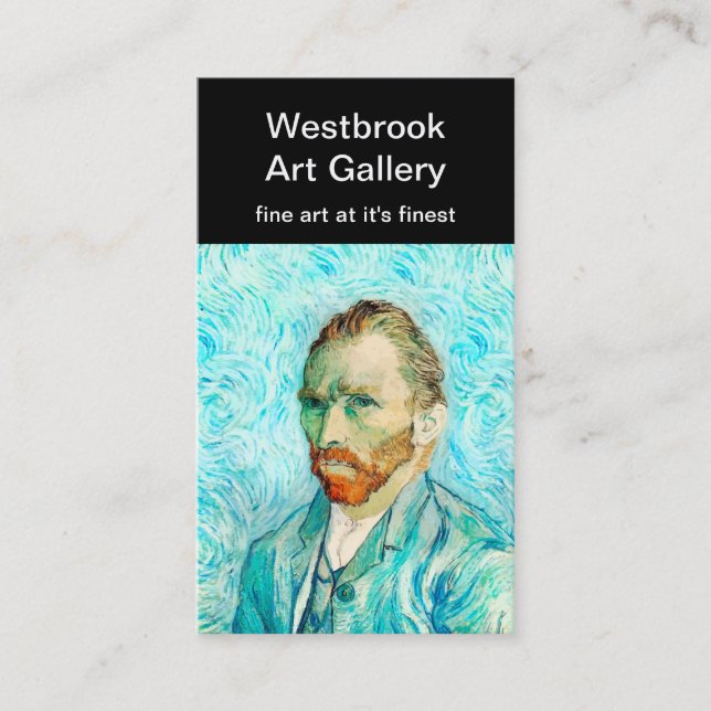 Cartes de visite de la Galerie d'art Vintage (Devant)