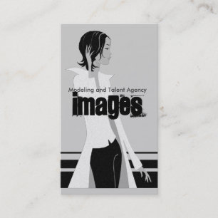 Cartes de visite de l'agence de modélisation et de