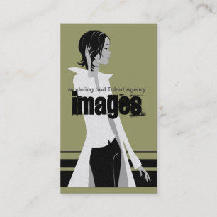 Cartes de visite de l'agence de modélisation et de