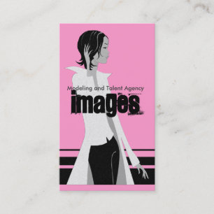 Cartes de visite de l'agence de modélisation et de