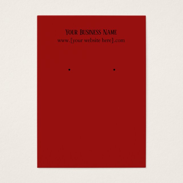 Cartes de visite de l'apprentissage professionnel  (Devant)