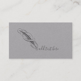 Cartes de visite de l'auteur de Feather Quill