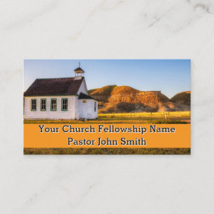 Cartes de visite de l'église de la Prairie Orange