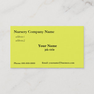 Cartes de visite de l'entreprise de soins infirmie