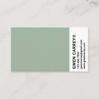 Cartes de visite de l'horloge couleur