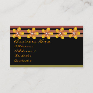 Cartes de visite de l'odeur de sol humide