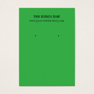 Cartes de visite de l'oreille verte