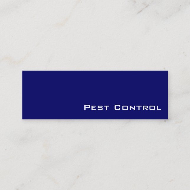 Cartes de visite de lutte contre les parasites bla (Devant)