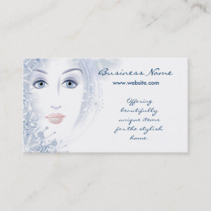 Cartes de visite de Madame Design 2 de beauté