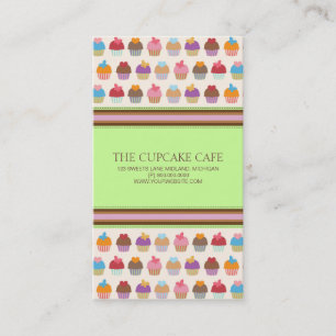 Cartes de visite de magasin ou de boulangerie de