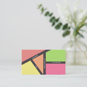 Cartes de visite de maîtrise en nutrition