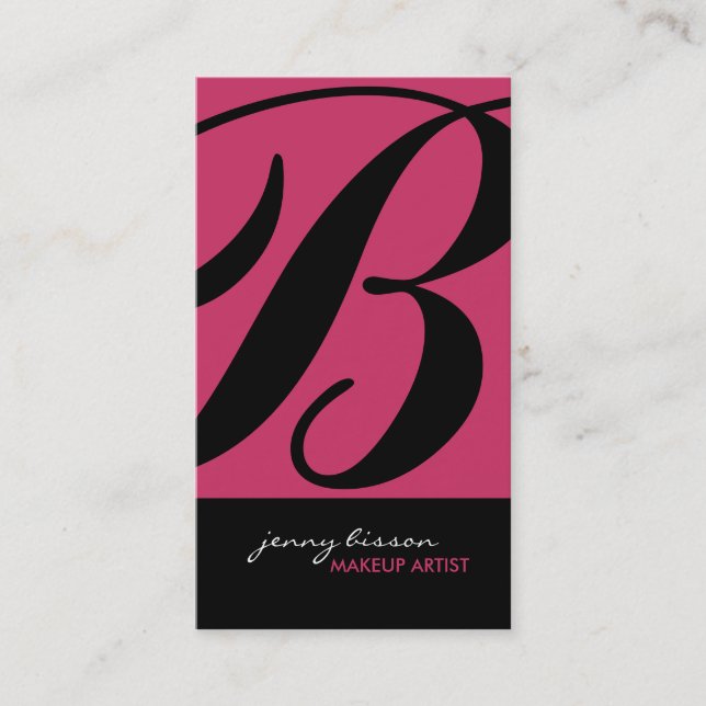 Cartes de visite de maquillage (Devant)