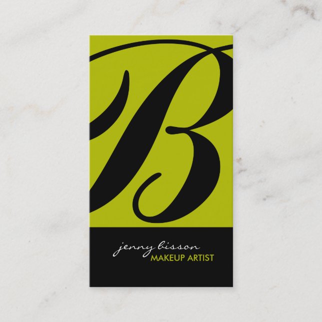 Cartes de visite de maquillage (Devant)