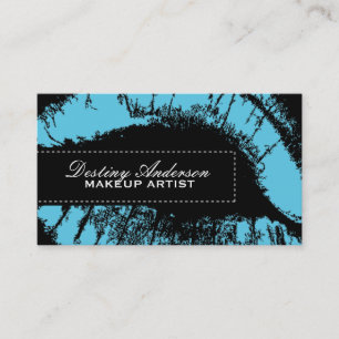 Cartes de visite de maquillage de lèvres