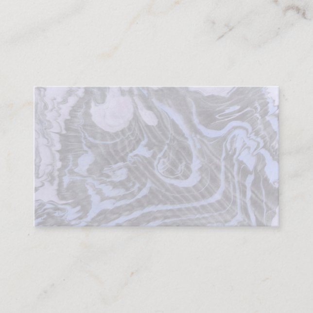 Cartes de visite de marbre pourpre (Devant)