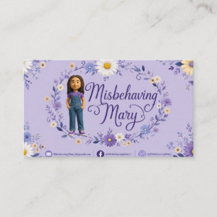 Cartes de visite de Marie la mal élevée