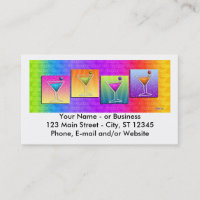 CARTES DE VISITE de MARTINI d'art de bruit