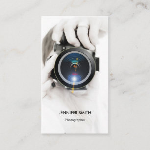 Cartes de visite de matériel de photographie moder