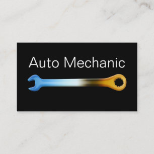Cartes de visite de mécanicien