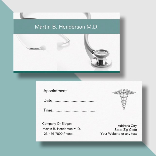 Cartes de visite de médecin (Créateur téléchargé)
