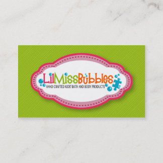 Cartes de visite de Mlle Bubbles de Lil (10/2013)