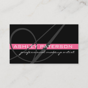 Cartes de visite de monogramme