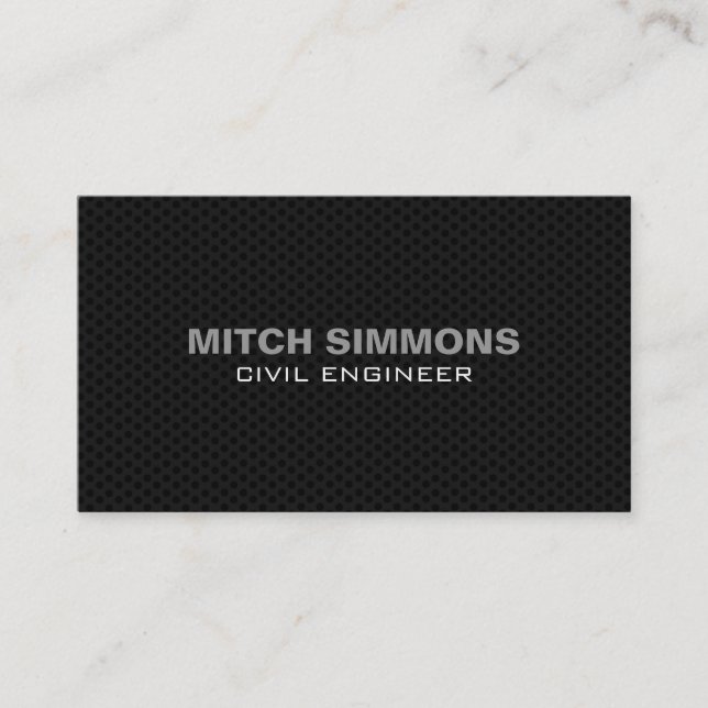 Cartes de visite de monogramme (Devant)