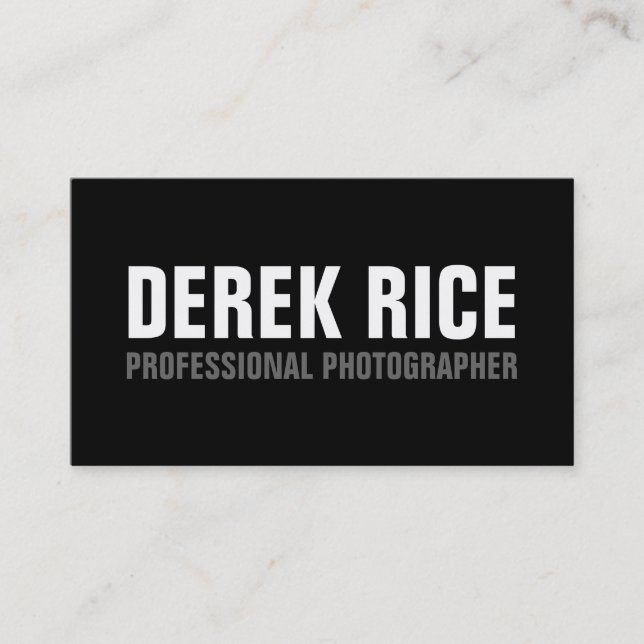 Cartes de visite de monogramme (Devant)