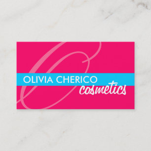 Cartes de visite de monogramme