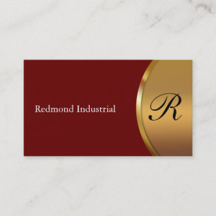 Cartes de visite de monogramme