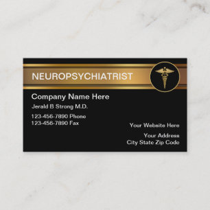 Cartes de visite de Neuropsychiatrist