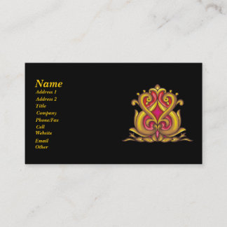 Cartes de visite de noeud celtique