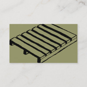 Cartes de visite de palette