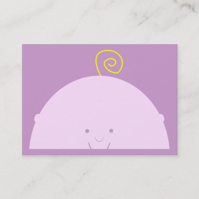 Cartes de visite de Peek-A-Boo Chubby (Devant)