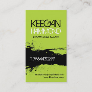 Cartes de visite de peintre