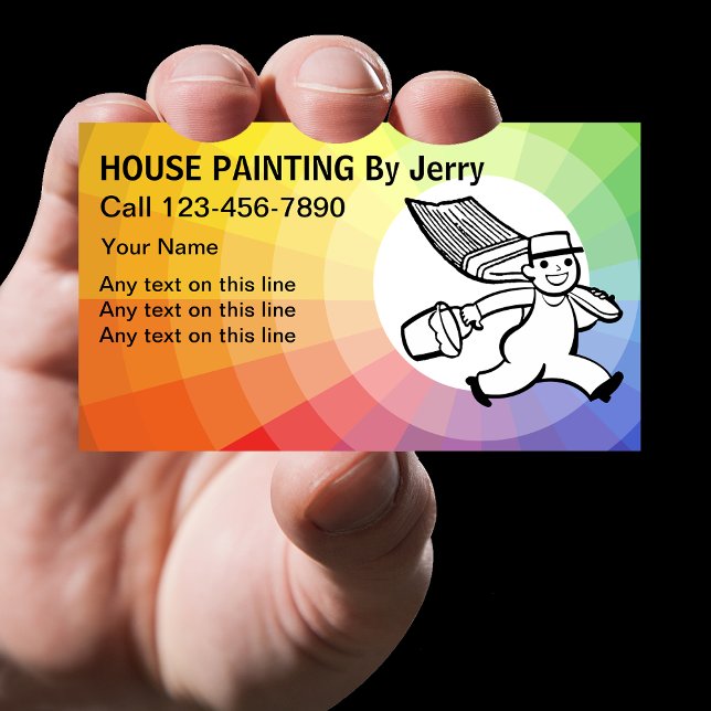 Cartes de visite de peinture (Créateur téléchargé)