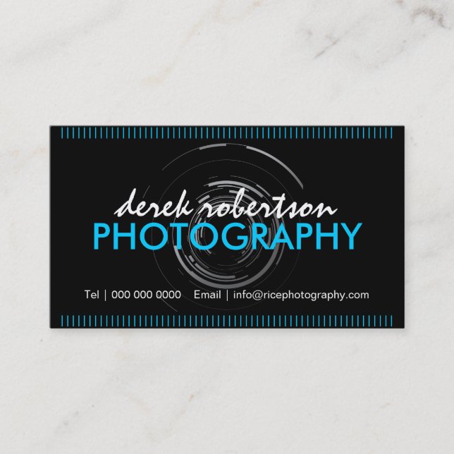 Cartes de visite de photographe (Devant)