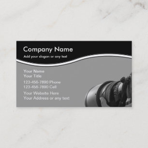 Cartes de visite de photographe